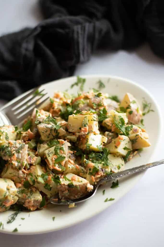 healthy potato salad